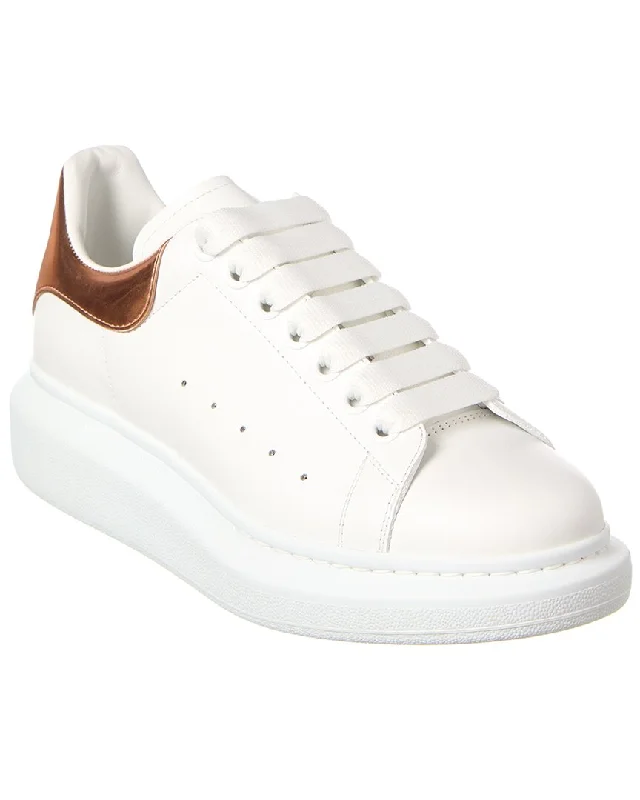 Top Brand Discounts Alexander McQueen Oversized Leather Sneaker