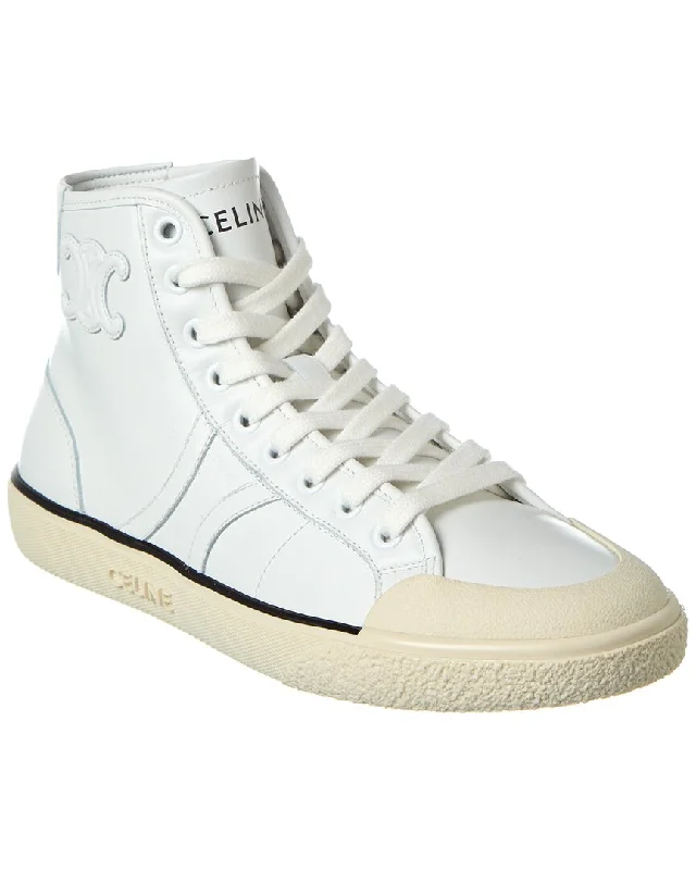 Comfortable Casual Shoes CELINE AS-01 Low Lace Alan Leather Sneaker