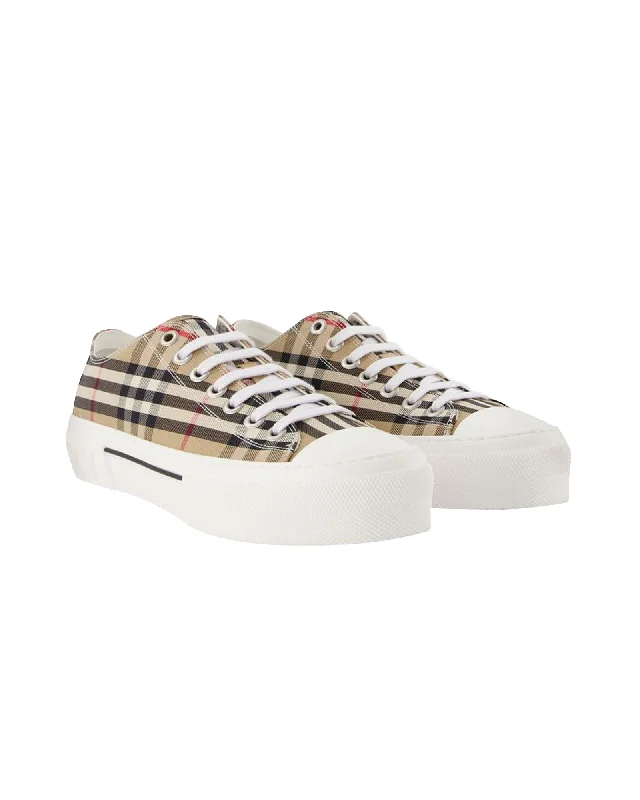 Flash Sale Starts Lf Tnr Jack L Low Sneakers - Burberry - Beige - Cotton