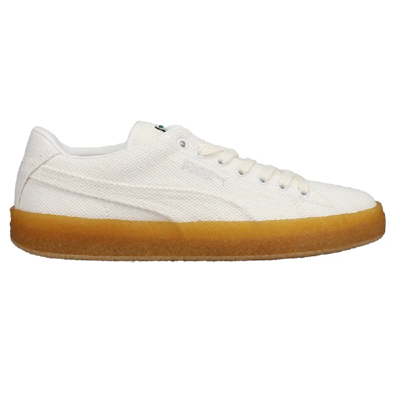 New In This Season Suede Crepe Canvas Lace Up Sneakers