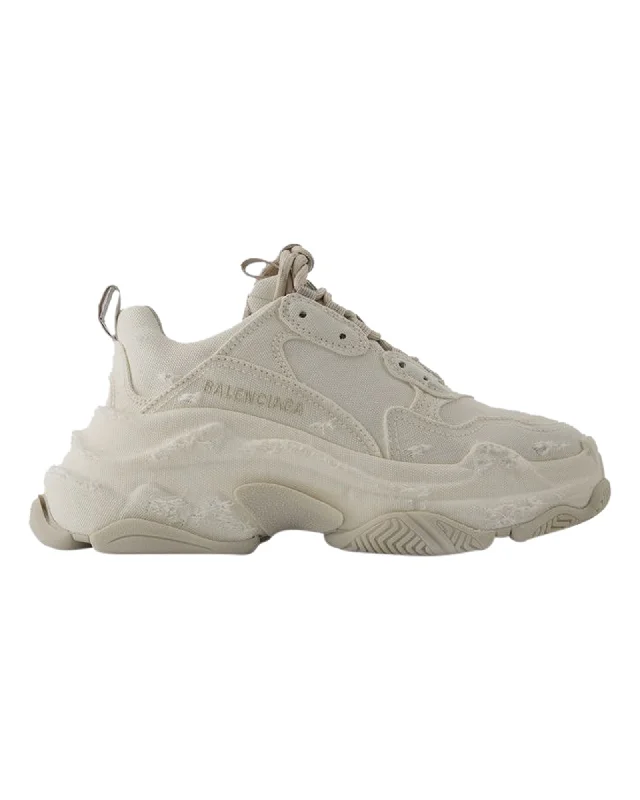 Limited Time Deal Triple S Sneakers - Balenciaga - Synthetic - Beige