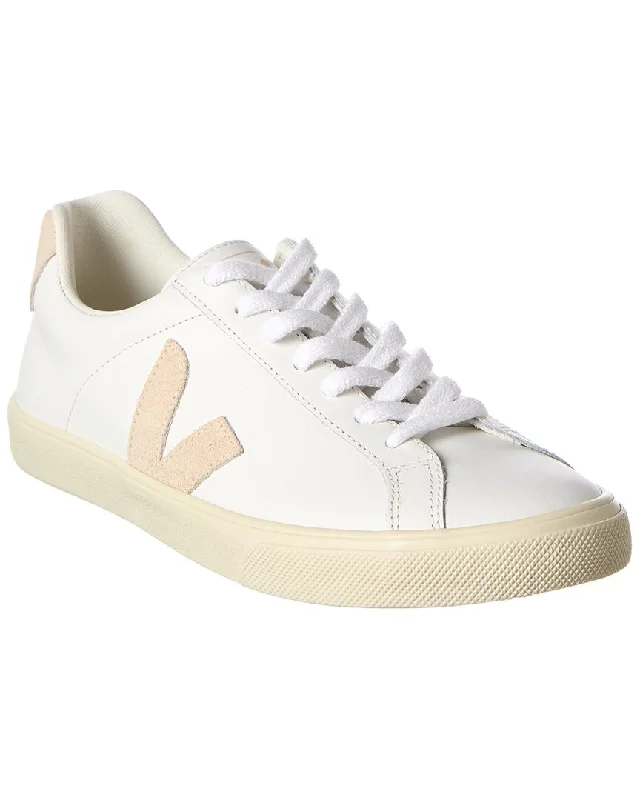 Women's Waterproof Shoes VEJA Esplar Logo Leather Sneaker