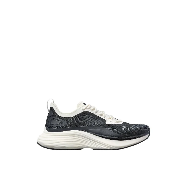 Final Sale Women's Streamline Sneaker In White/black/white