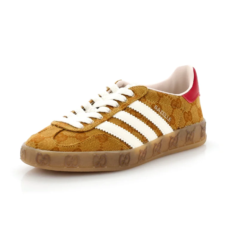 Women's Modern Shoes x Adidas Women's Gazelle Sneakers GG Canvas