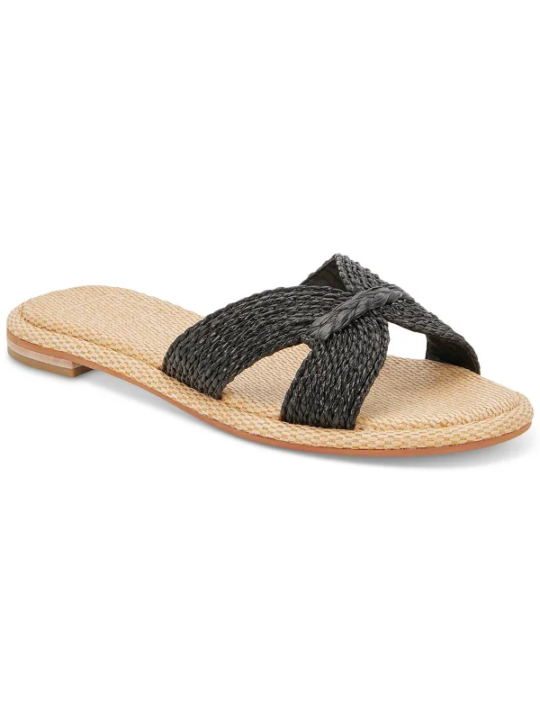 Fashionista Sale Atomic Raffia Slide Womens Woven Slide Sandals