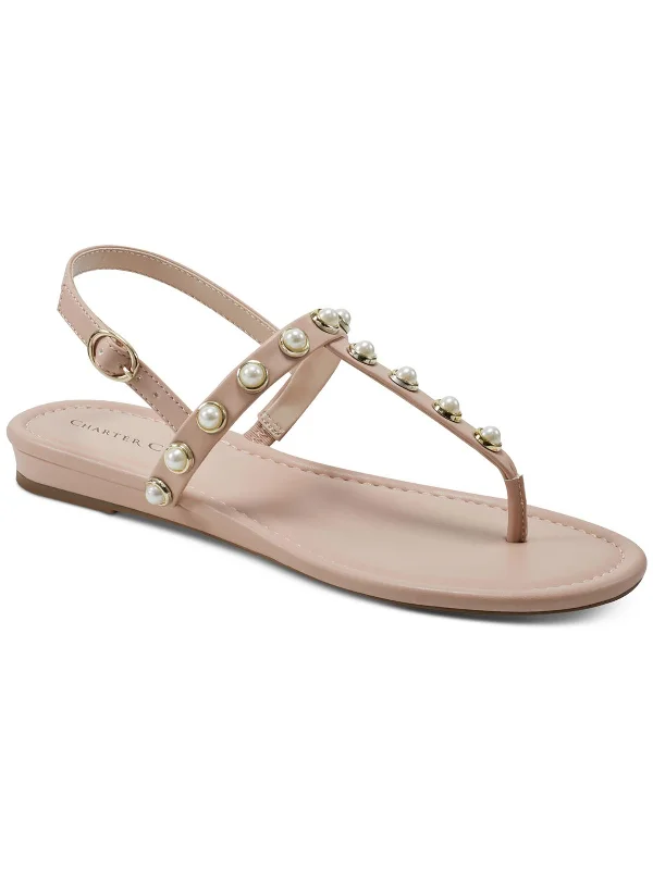 Outdoor Shoes Sale AVITA Womens T-Strap Embellished Thong Sandals