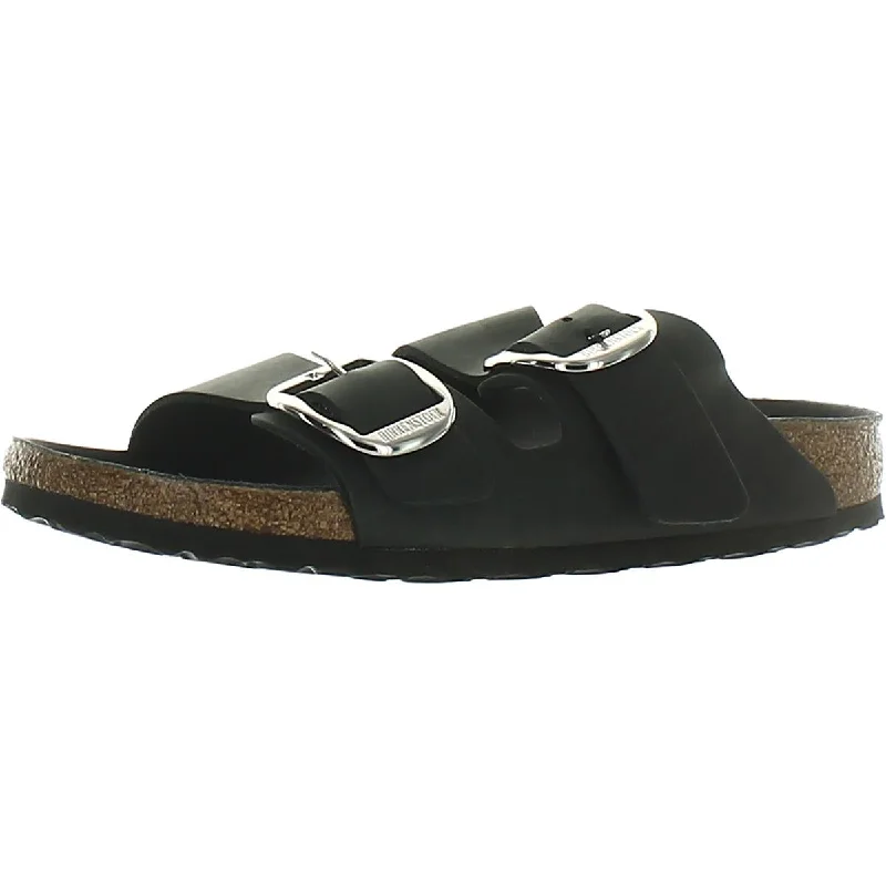 Glamorous Fashion Offers Birkenstock Womens Leather Slip On Slide Sandals