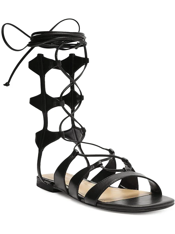 Lightweight Walking Shoes Offers Cassia Flat Womens Caged Gladiator Casual Gladiator Sandals