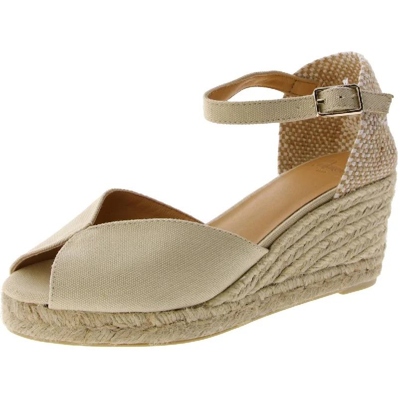 Ultra-Light Footwear Sale Castaner Womens BIANCA 60 Woven Slip on Espadrilles