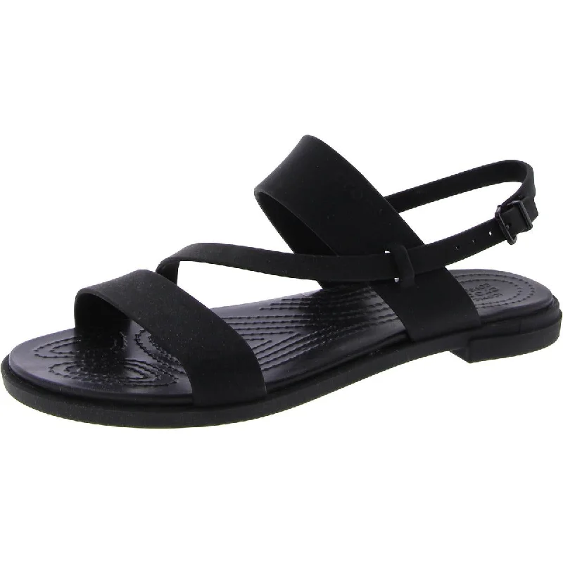 Catch Every Fashion Trend Crocs Womens Round toe Strappy Flatform Sandals