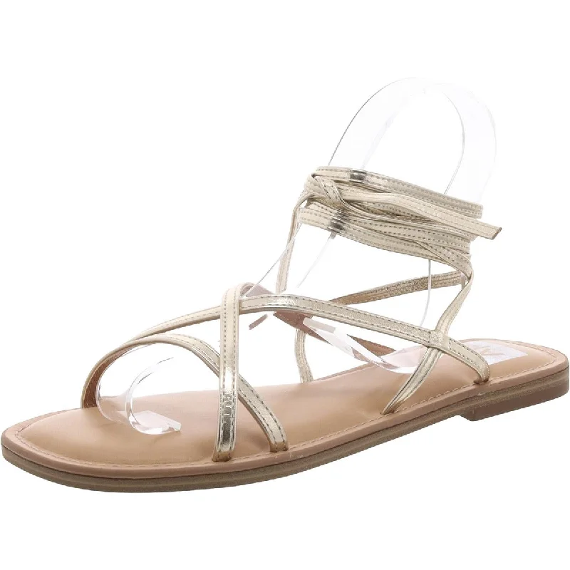 Vintage-Inspired Shoes Deal Dolce Vita Womens  Flat Ankle Strap