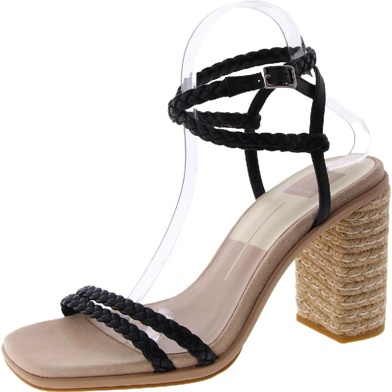 Exclusive Designer Style Deals Dolce Vita Womens Leather Strappy Ankle Strap