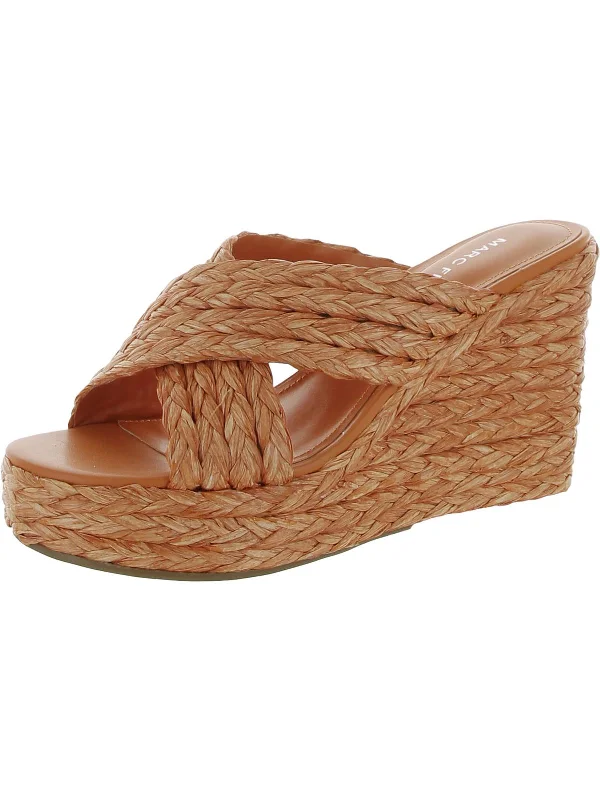 Limited Time Lynn Womens Criss-Cross Espadrille Wedge Sandals