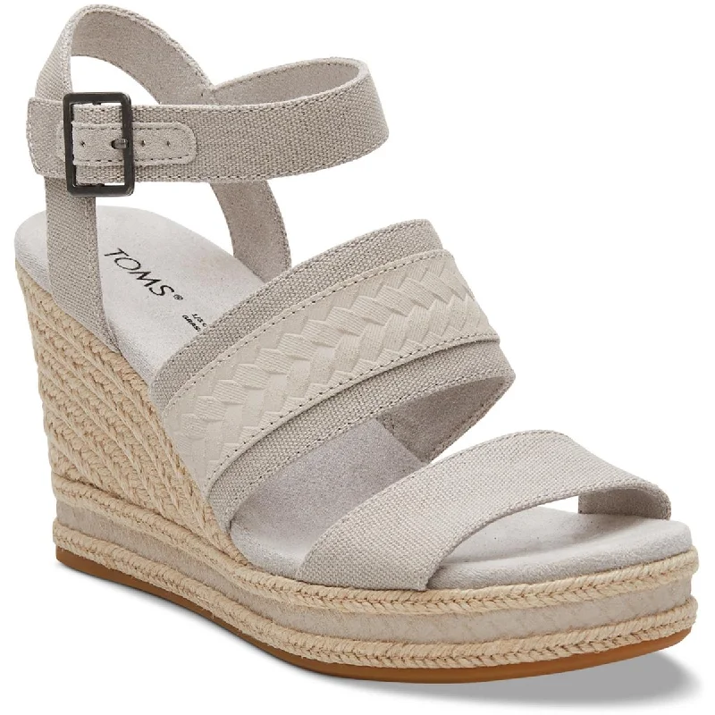 Casual Slip-Ons Promotion Madelyn Womens Strappy Buckle Wedge Sandals