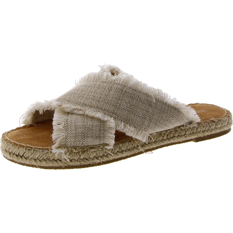 End Of Season Clearance Minnetonka Womens Open Toe Slip On Espadrilles