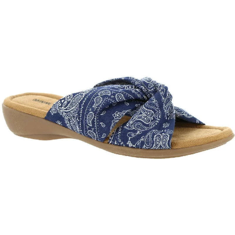 All-Season Shoes Deal Minnetonka Womens Sarong  Slip On Outdoors Slide Sandals