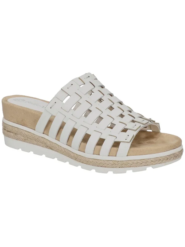 All-Season Shoes Deal Oaklynn Womens Leather Espadrille Platform Sandals