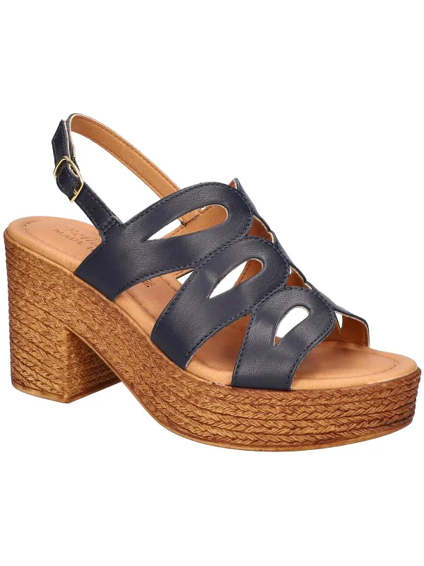 Unleash Your Trendy Side Pri Italy Womens Leather Laser Cut Ankle Strap