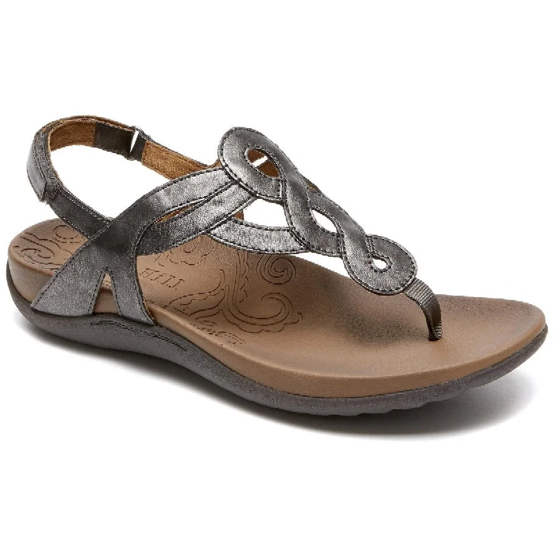 Affordable Shoe Fashion Rockport Womens Ramona Ankle Slip On Flat Sandals