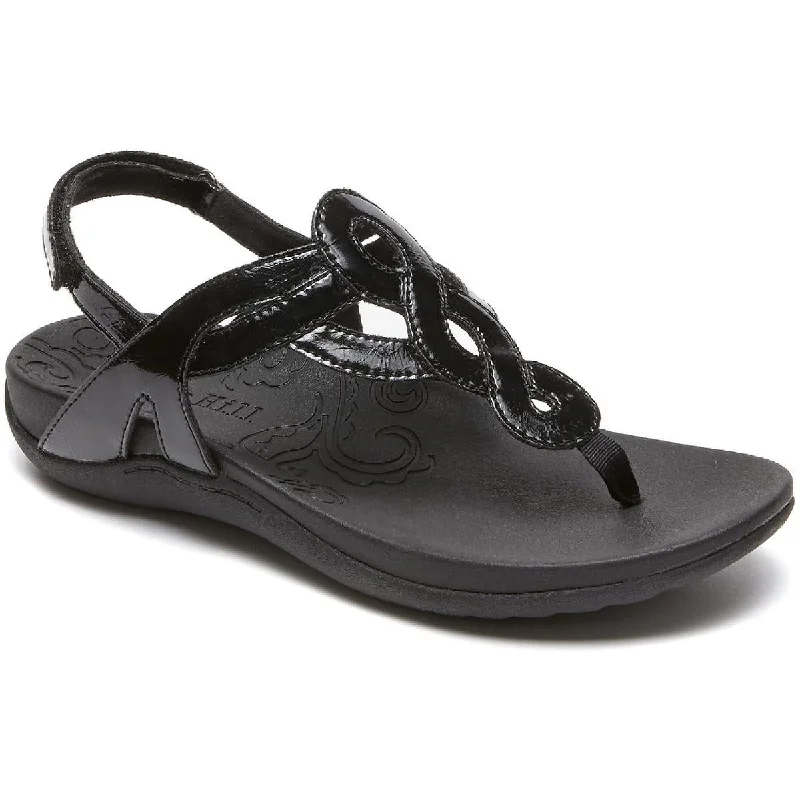 All-Season Shoes Deal Rockport Womens Ramona Slingback Open-toe Thong Sandals