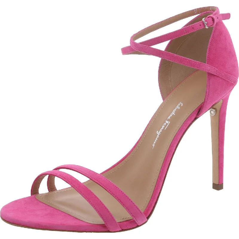 Hot Pink Suede Calf