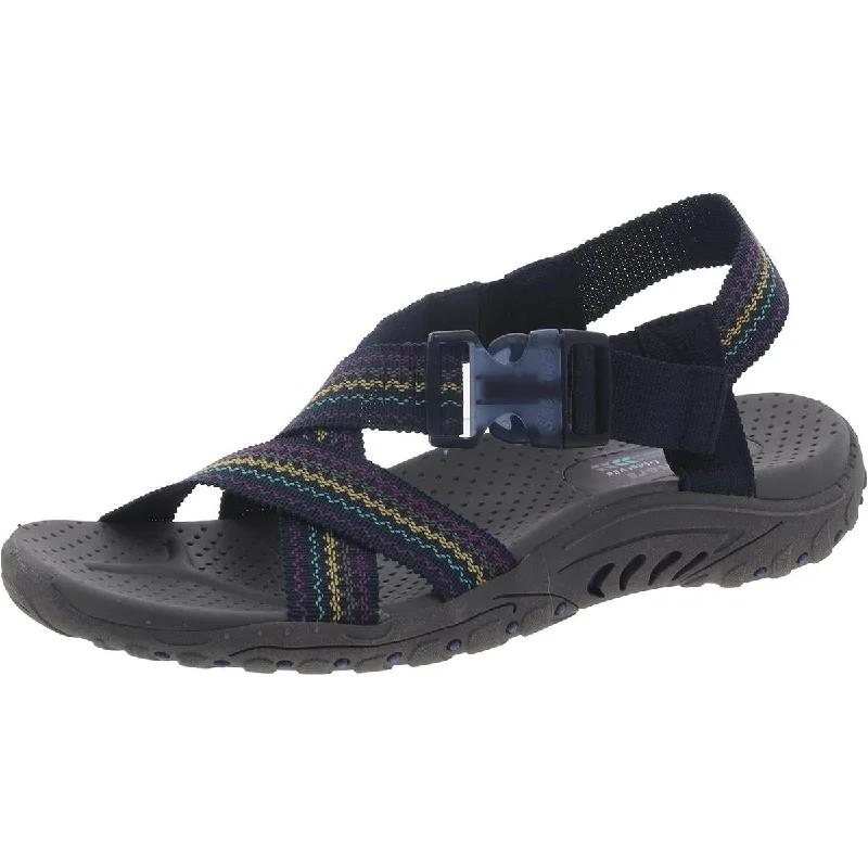 On-Trend Fashion Offers Skechers Womens Strappy Slip-Resistant Sport Sandals