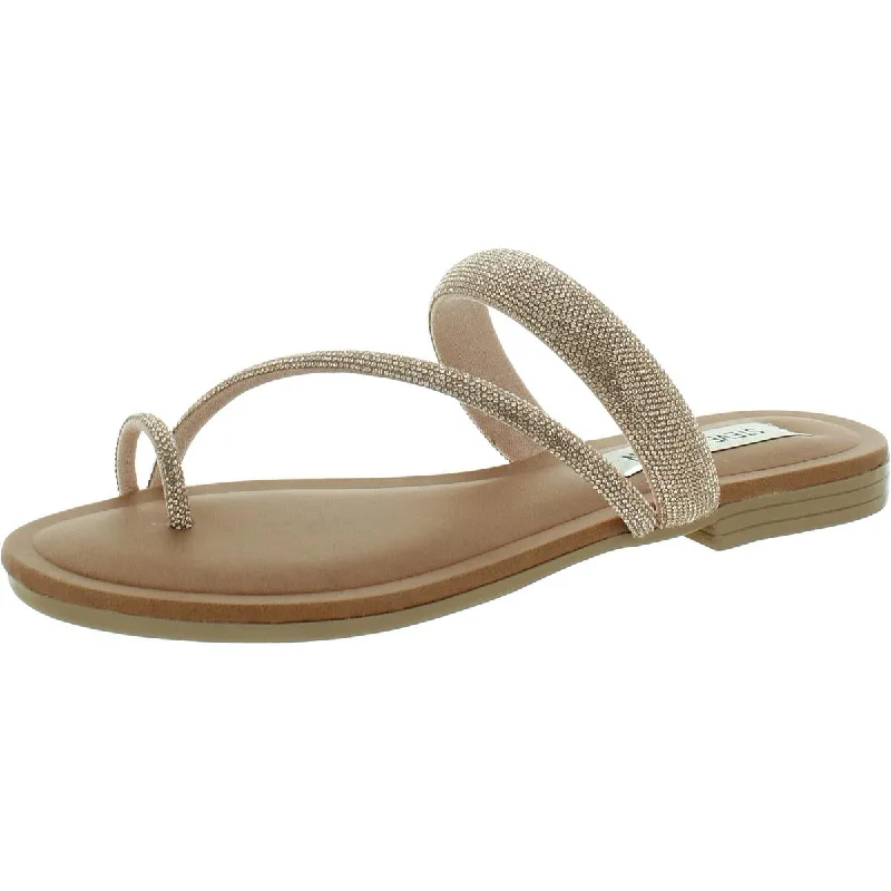 Women's Modern Shoes Steve Madden Womens Fiorra Open Toe Slip On Slide Sandals