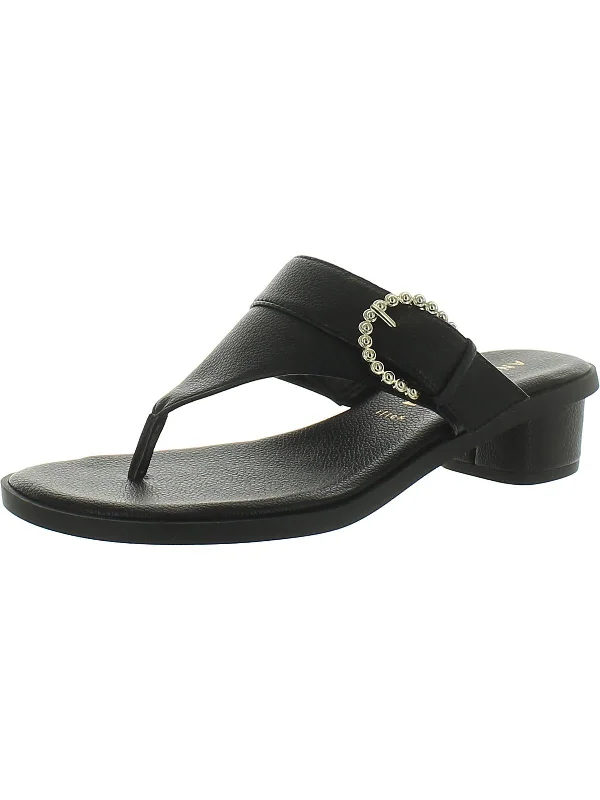 Affordable Women's Shoes TILLIE Womens Manmade Thong Sandals