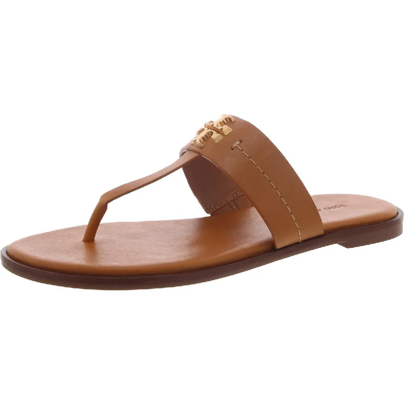 Fashionista Favorites Tory Burch Womens Mini Everly Leather Embellished Thong Sandals