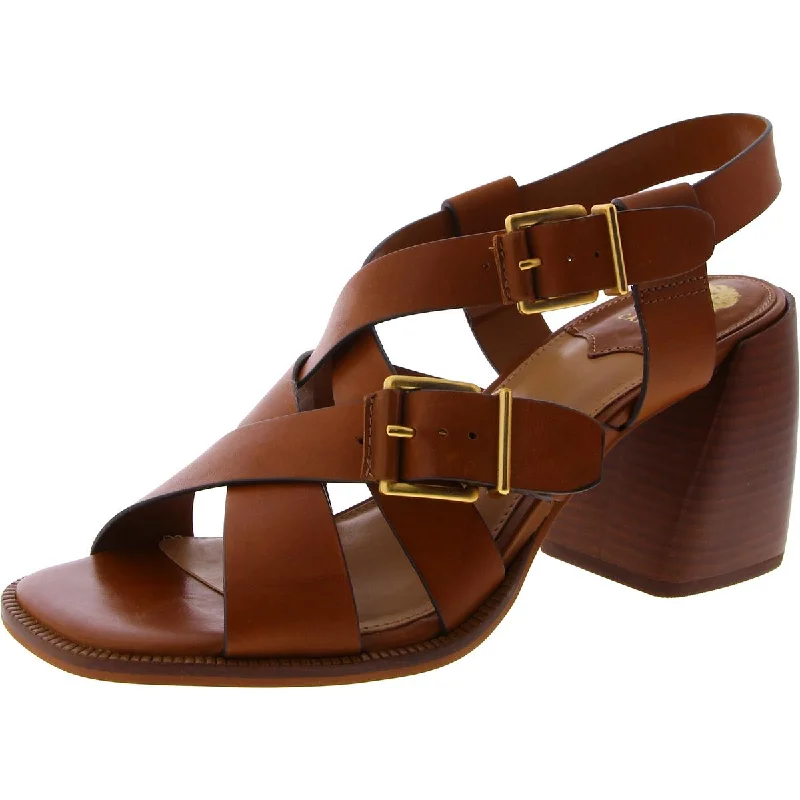 Timeless Style Promotions Vince Camuto Womens Ankle Strap Square Toe Gladiator Sandals