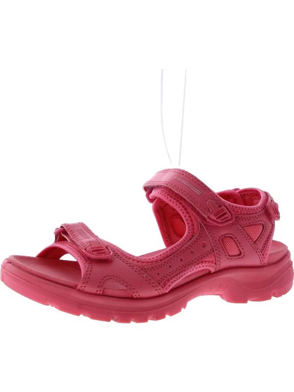 Chic & Cozy Collection Womens Faux Leather Adjustable Sport Sandals