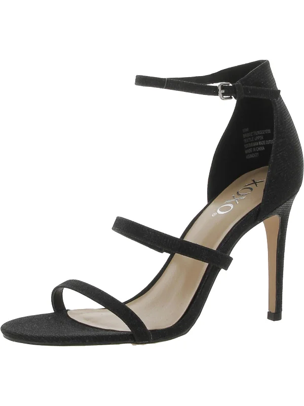 Chic Trends Unveiled Womens Open Toe Ankle Strap Heels