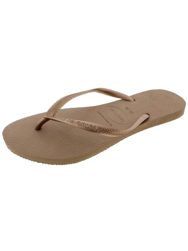 Comfortable Slip-On Shoes Womens Signature Slide Flip-Flops