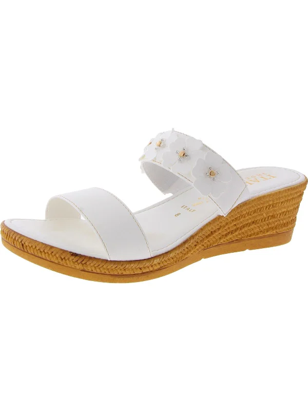 Flash Sale Or Flash Sales Womens Slip On Open Toe Wedge Sandals