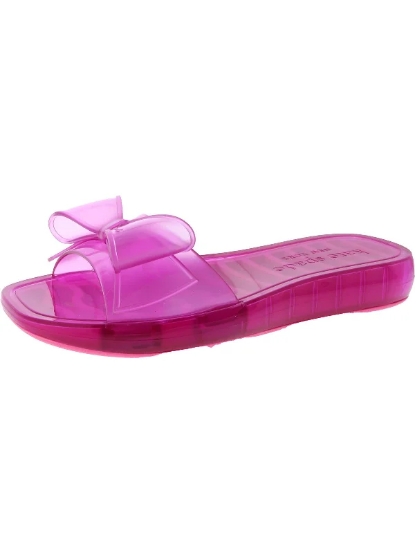 Get The Latest Trends Womens Slip On Platform Jelly Sandals