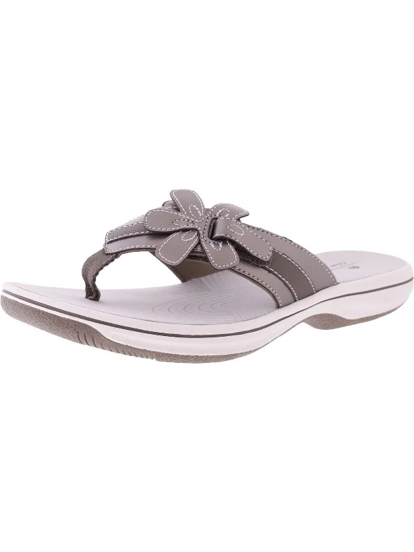 Versatile Shoes Promotion Womens Slip On Wedge Thong Sandals