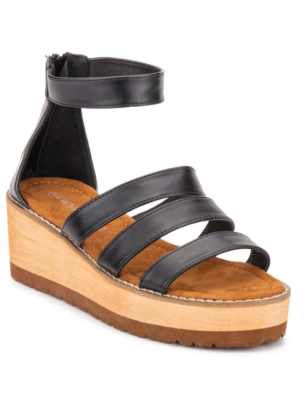 Best Deals Of The Season Womens Wedge Open Toe Wedge Sandals