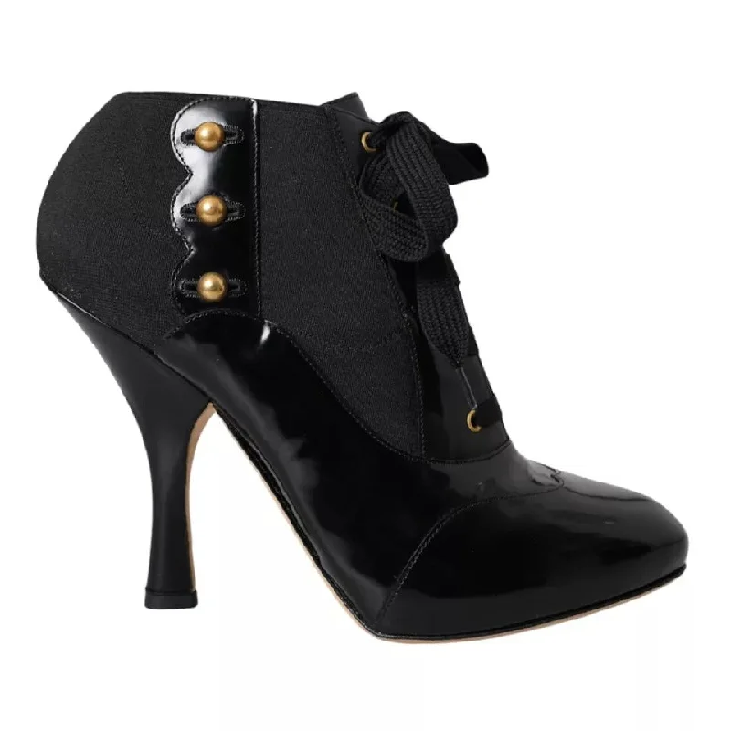 Durable Walking Shoes Sale Dolce & Gabbana  Jersey Stretch Ankle Boots Women's Shoes (Pre-Owned)