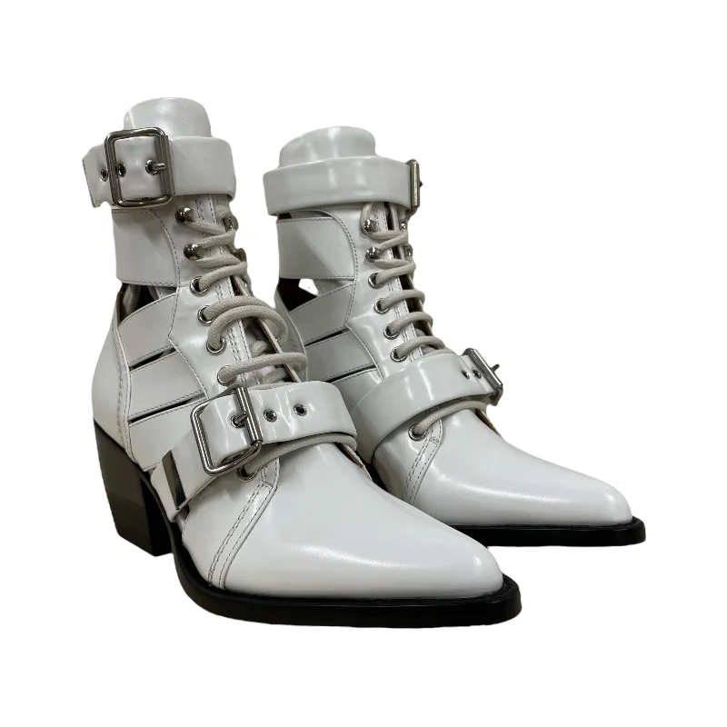 Everyday Shoes Promotion Chloe/Heels/EU 35.5/Leather/WHT/031855