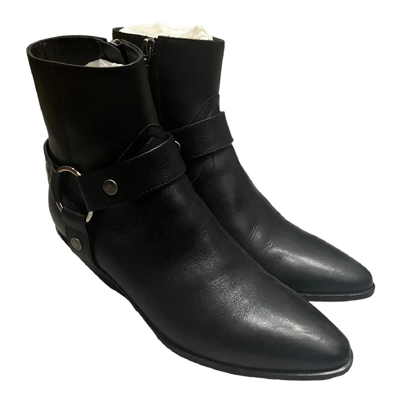 End-Of-Season Clearance SAINT LAURENT/Ankle Boots/EU 37/Leather/BLK/WEST HARNESS