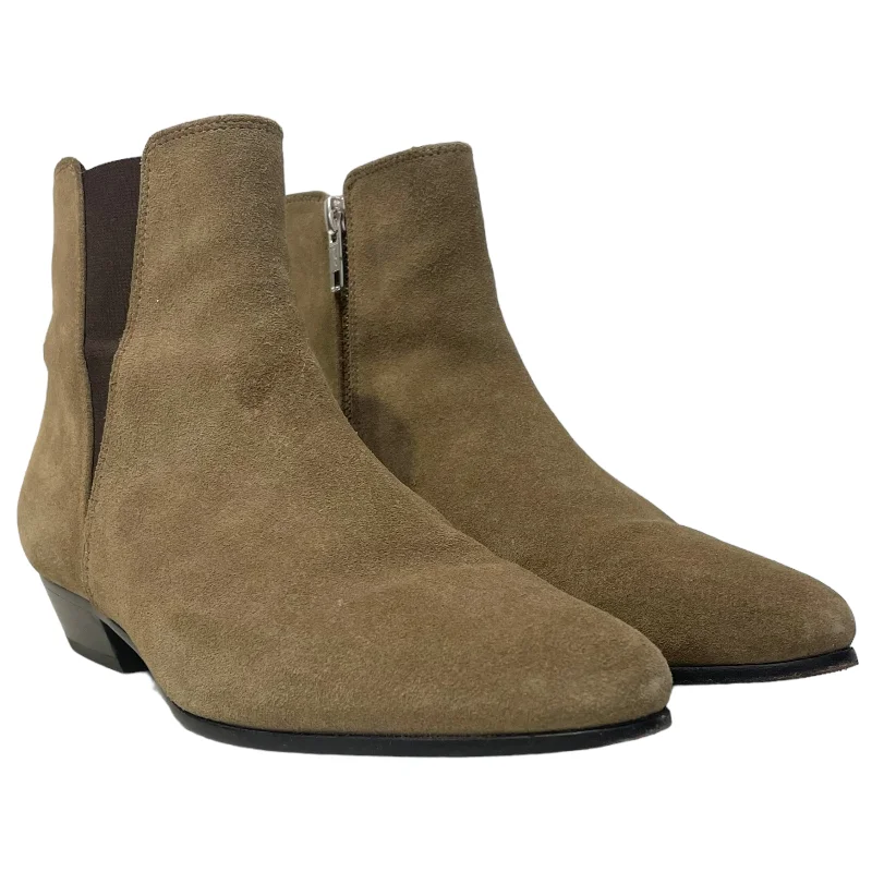 Durable Dress Shoes Promotion ISABEL MARANT ETOILE/Booties/EU 36/Suede/GRN/Chelsea Booties