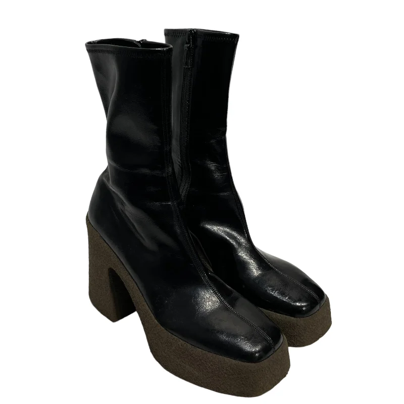 Ultra-Soft Flats Deal STELLAMcCARTNEY///Ankle Boots/EU 39.5/Plain/Leather/BLK//W [Designers] Essentials/