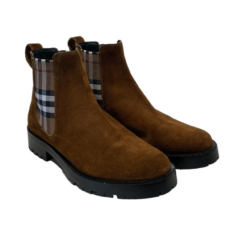 Limited Stock, Big Sale BURBERRY LONDON/Chelsea Boots/EU 39/Suede/BRW/