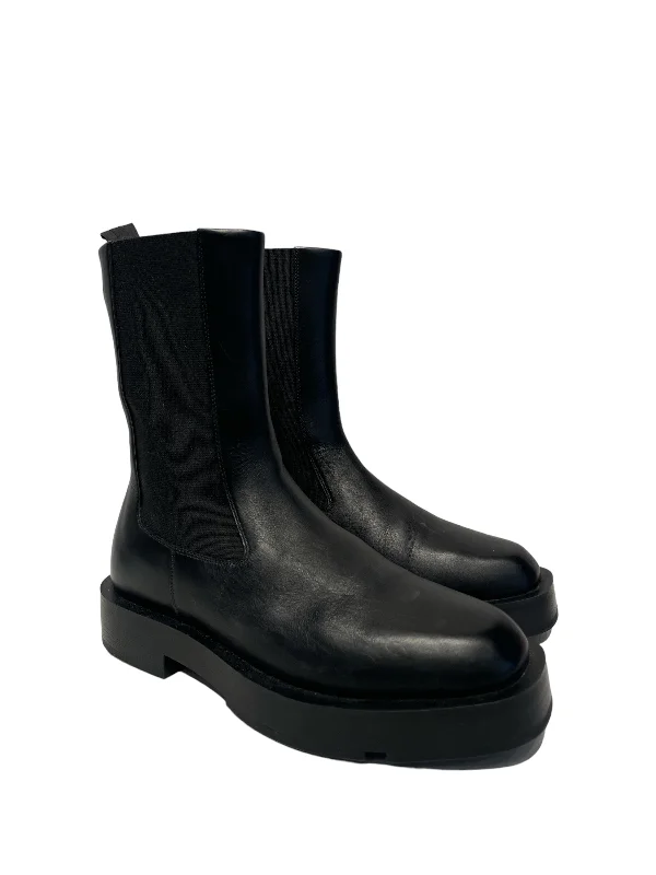 Comfortable Shoes Promotion GIVENCHY/Chelsea Boots/EU 36.5/Leather/BLK/