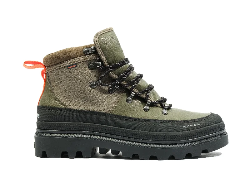 Non-Slip Shoes Sale 78554-309-M | PALLATROOPER HIKER WP+ X FINISTERRE | OLIVE NIGHT