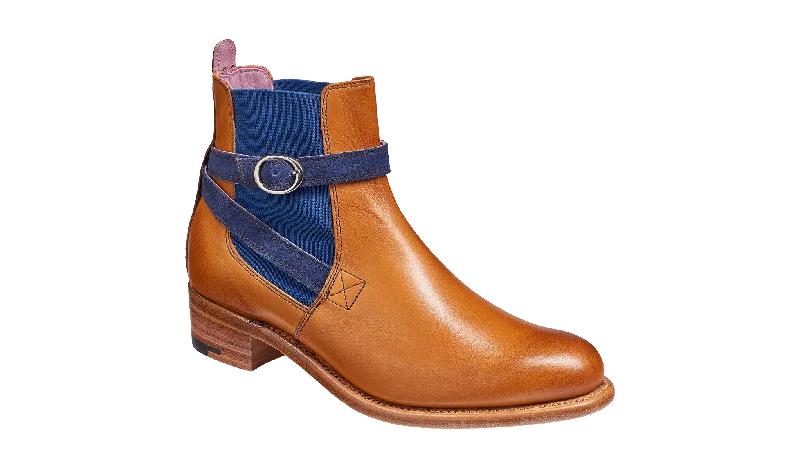 Limited Stock, Big Sale Alexandra - Cedar Calf / Blue Strap