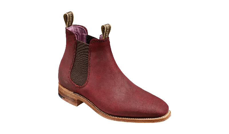 Huge Price Cut Gina - Plum Waxy Suede