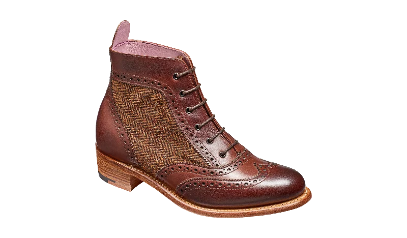 Huge Markdowns Grace - Walnut Calf Brown Tweed