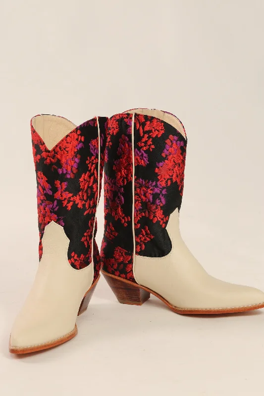 Fashionista Sale JACQUARD WESTERN BOOTS ARINA