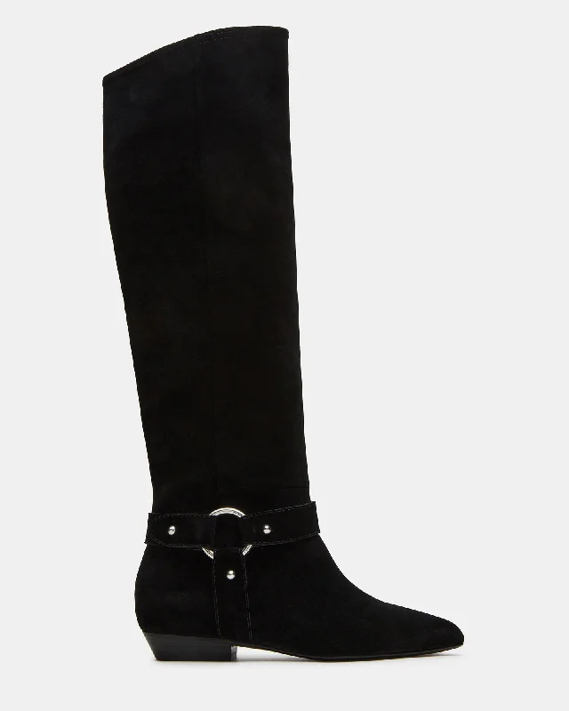 Crazy Discounts, Hurry Up KROSBY BLACK SUEDE